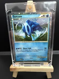 Suicune HGSS21 Pokemon Card HeartGold/SoulSilver Black Star Promo - Image 1