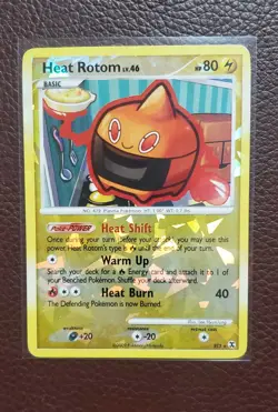 Pokemon Heat Rotom RT3/6 Rising Rivals Ultra Rare Reverse Holo TCG Card - Image 1