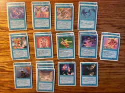 MTG: Chronicles Multicolor Red, Black, Blue, Artifact 90 Card Lot - Image 2