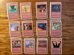 MTG: Chronicles Multicolor Red, Black, Blue, Artifact 90 Card Lot - Image 4