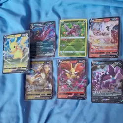 ×7 Holo Pokemon Card Bundle,Eng pokemon tcg-Bundle-Sword&sheild+Scarlet&Violet - Image 1