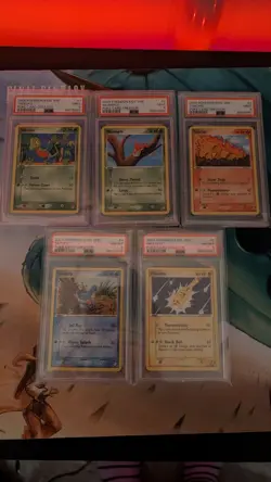 Pokemon sequential Kids WB! Poke Card Creator Contest Promo Set PSA 8/9 - Image 1