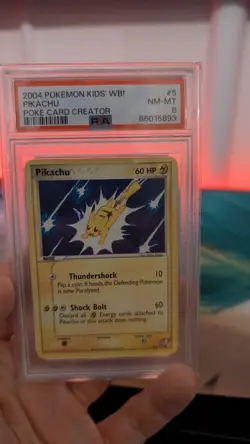 Pokemon sequential Kids WB! Poke Card Creator Contest Promo Set PSA 8/9 - Image 4