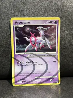 Arceus AR7 Arceus Pokemon Card Holo Rare - Image 1