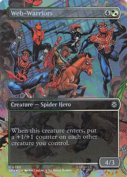 Web-Warriors (Borderless) Marvel's Spider-Man Foil - Image 1