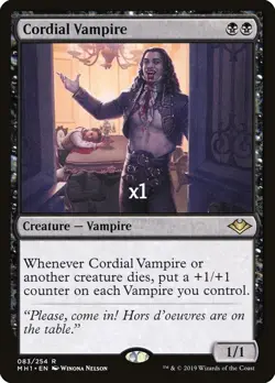 MTG Modern Horizons MH1 Cordial Vampire MINT - Image 1