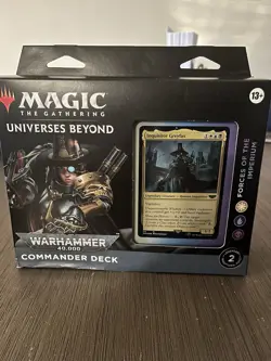 Magic: The Gathering Warhammer 40,000 Forces of the Imperium Commander Deck - Image 1