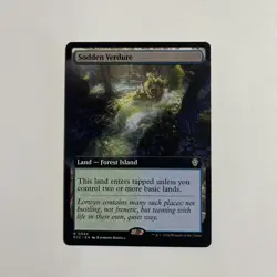 MTG - Sodden Verdure (Extended Art) Commander: Lorwyn Eclipsed Regular - NM - Image 2