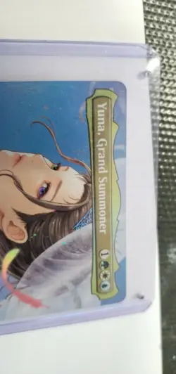 Yuna, Grand Summoner Promo 0001 Final Fantasy Mtg Borderless Foil Ffx - Image 2
