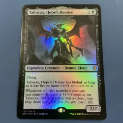 1x Taborax, Hope's Demise FOIL - Zendikar Rising NM MTG - Image 2