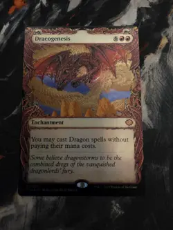 MTG FOIL Dracogenesis (#300) - Tarkir: Dragonstorm #300 - Image 1