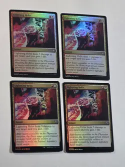 4x Lightning Helix - Foil - Murders at Karlov Manor - Near Mint - MTG - Image 1