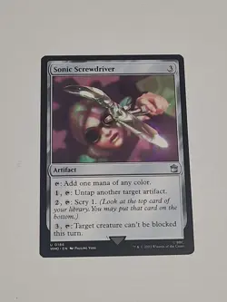 MTG - Sonic Screwdriver (186) - Doctor Who - NM - Image 1