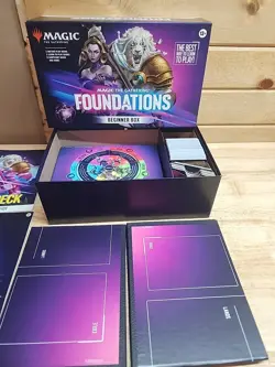 Magic the Gathering: Foundations Beginner Box Opened but never played - Image 1