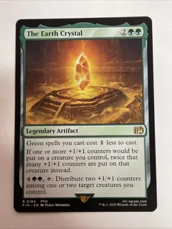 The Earth Crystal Final Fantasy #184 Rare - Image 1