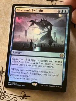 Blue Sun's Twilight Phyrexia: All Will Be One Foil - Image 3