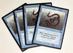 Water Wurm (4) The Dark NM MTG Magic the Gathering - Image 1