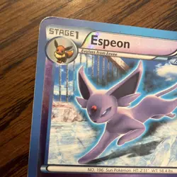 Espeon Reverse Holo Plasma Freeze 48/116 B&W Pokemon TCG Card LP/MP - Image 5