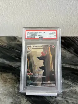 Pokemon Charmeleon 151 NEW EN Illustration Rare #169 PSA 10 Gem Mint - Image 1