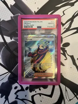 GRUSHA PSA 10 2023 POKEMON PALDEA EVOLVED ULTRA RARE #253! - Image 2