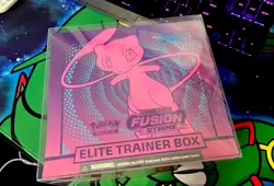 Pokemon TCG Fusion Strike Elite Trainer Box ETB Sword & Shield Factory Sealed - Image 1
