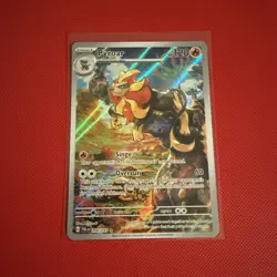 Pokemon TCG Pyroar Holo Illustration Rare Full Art Paldea Evolved 200/193 NM - Image 1