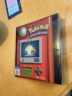Vintage Pokemon Pikachu 3 Ring Binder - Gotta Catch 'Em All Nintendo 1999 - Image 3