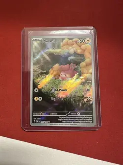 Pawmi 2024 Scarlet & Violet Paldean Fates FA Illustration Rare 226/091 Pokemon - Image 1