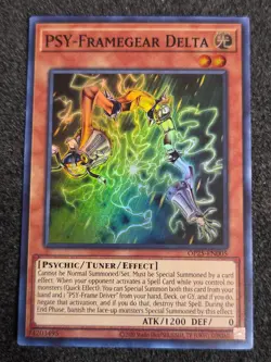 1x PSY-FRAMEGEAR DELTA Super Rare OP25-EN005 LP Yugioh - Image 1