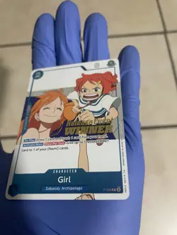 One Piece Girl OP14 Release Event Foil Winner Card P-096 Psa Ready - Image 3