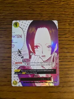 You’ll Frighten Me. Alt Art Op14-118 The Azure Sea’ Seven ONE PIECE Card Game - Image 5