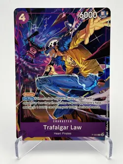 One Piece TCG Trafalgar Law Illustration Box Vol. 5 Promo P-093 - Image 1