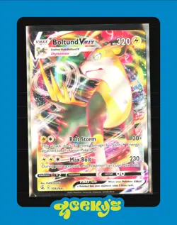 Boltund VMAX 104/264 Fusion Strike Full Art Ultra Rare Pokemon Card - Image 1