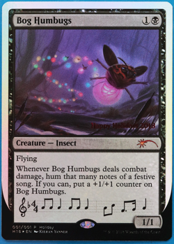 Bog Humbugs (Holiday 2018 Promo) FOIL NM MTG MAGIC CARD (506946) ABUGames - Image 1
