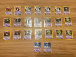 Pokemon Unown Lot - 23 Unown Cards | Neo Genesis | Neo Revelations | Neo Destiny - Image 1
