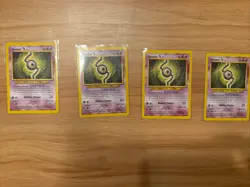 Pokemon Unown Lot - 23 Unown Cards | Neo Genesis | Neo Revelations | Neo Destiny - Image 4