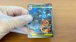 Mega Charizard X EX 125/094 Phantasmal Flames Pokemon Brazil Pack Fresh Card NM+ - Image 2