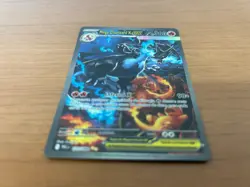 Mega Charizard X EX 125/094 Phantasmal Flames Pokemon Brazil Pack Fresh Card NM+ - Image 4