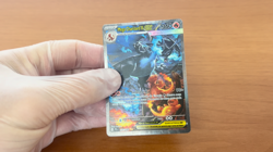 Mega Charizard X EX 125/094 Phantasmal Flames Pokemon Brazil Pack Fresh Card NM+ - Image 2