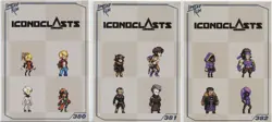 Iconoclasts Limited Run Games 5 Silver Trading Cards #380 #381 #382 New Mint - Image 1