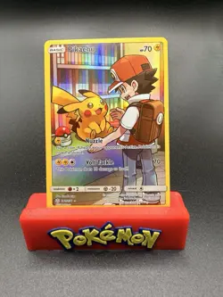 Pikachu Secret Rare Full Art Holo Card- 2019 Cosmic Eclipse 241/236 -NM Pokemon - Image 1
