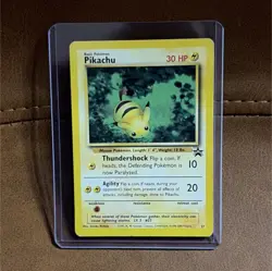 Pokemon Pikachu Black Star Promo Card 30 HP #27 Wizards 2000 English - Image 1