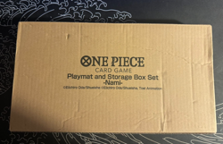 Premium Bandai One Piece TCG Card Game Playmat & Storage Box Set - Nami - Image 2