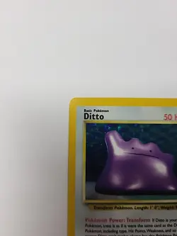 Ditto 3/62 Fossil Pokemon Card Holo WOTC TCG LP - Image 5