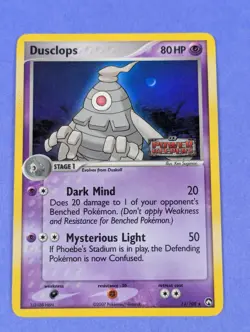 Dusclops - 14/108 - Rare Reverse Holo Power Keepers - Pokemon Card - LP - Image 1
