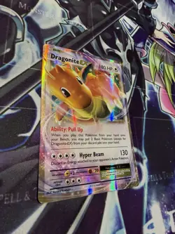 Dragonite EX 72/108 XY Evolutions NM Ultra Rare Pokemon Card - Image 2