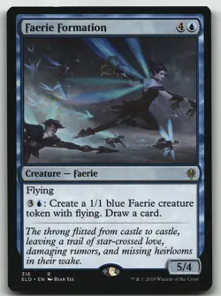 Faerie Formation R Throne of Eldraine 316 LP - Image 1