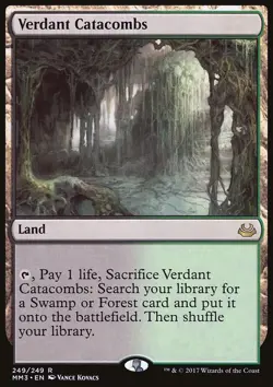 MTG Magic the Gathering Verdant Catacombs (249/270) Modern Masters 2017 NM - Image 1