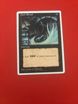 Dark Ritual MTG Core Set 4th Edition Regular Mtg Magic The Gathering - Image 1