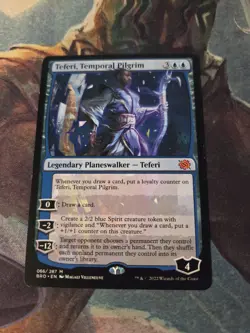[1x] Teferi, Temporal Pilgrim Near Mint, English The Brothers' War MTG Magic - Image 2